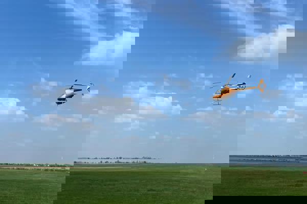 Nikola's first solo flight