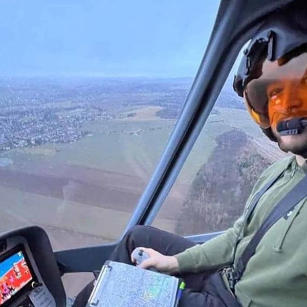 Michal Voženílek dnes uspěl u zkoušky dovednosti PPL(H)