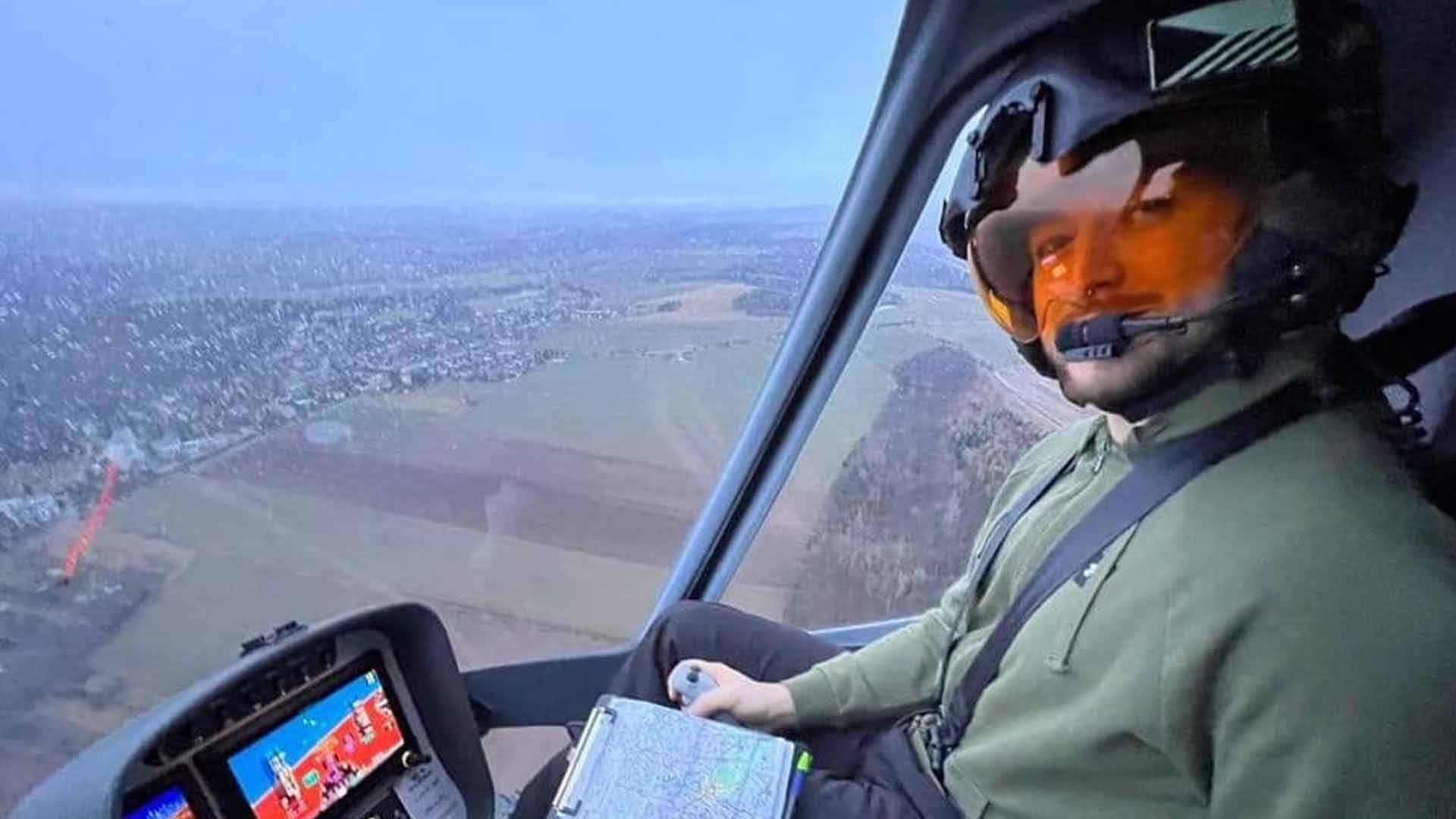 Michal završil svůj výcvik PPL(H)