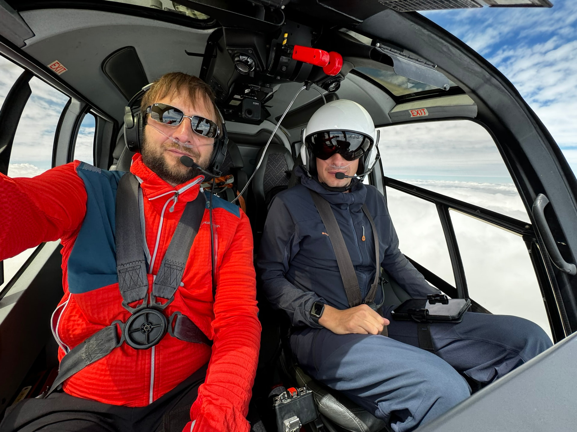 Addestramento al volo in montagna sulle Alpi svizzere – foto 1