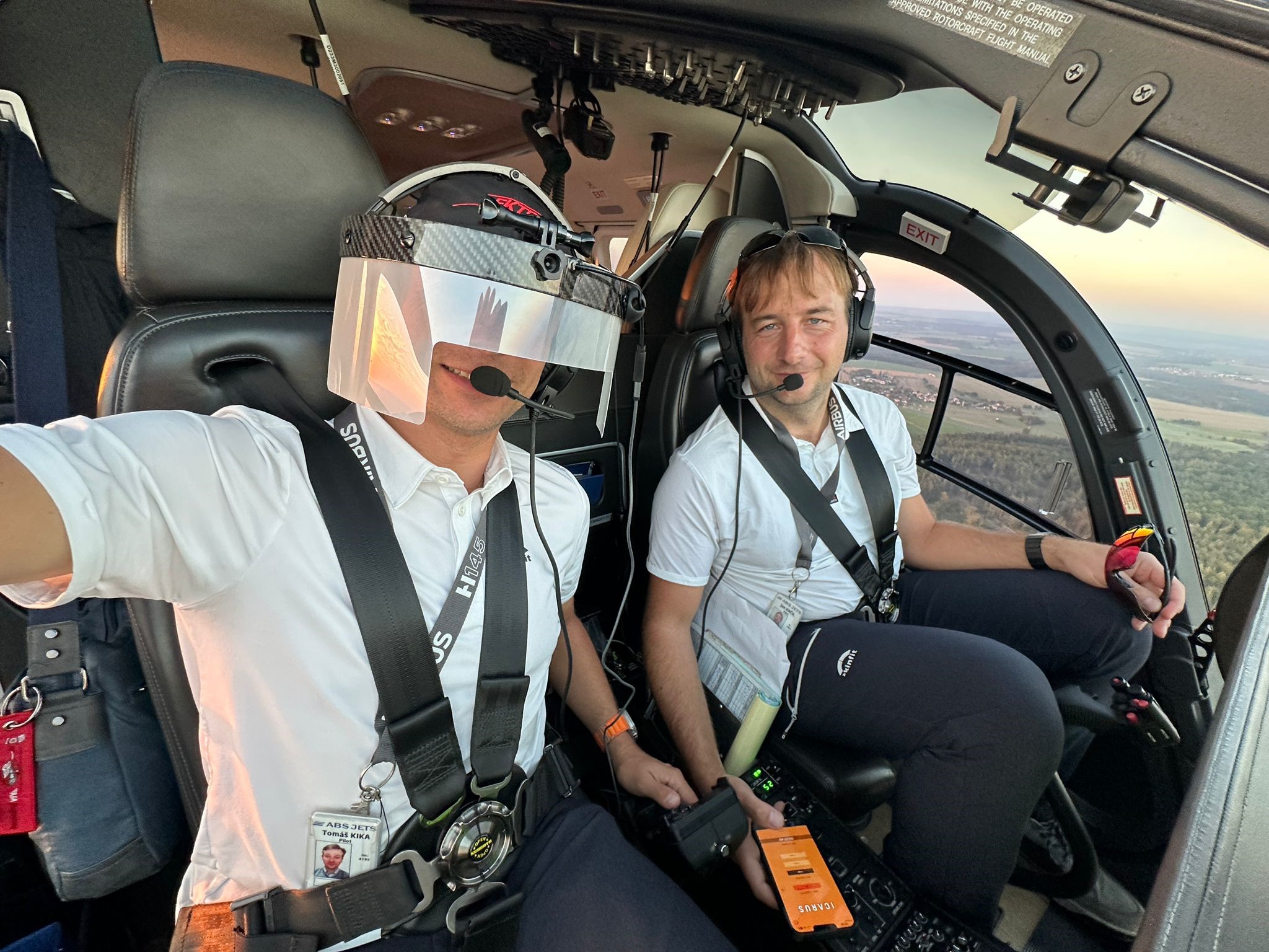 Testujeme nové zařízení pro výcvik pilotů - ICARUS