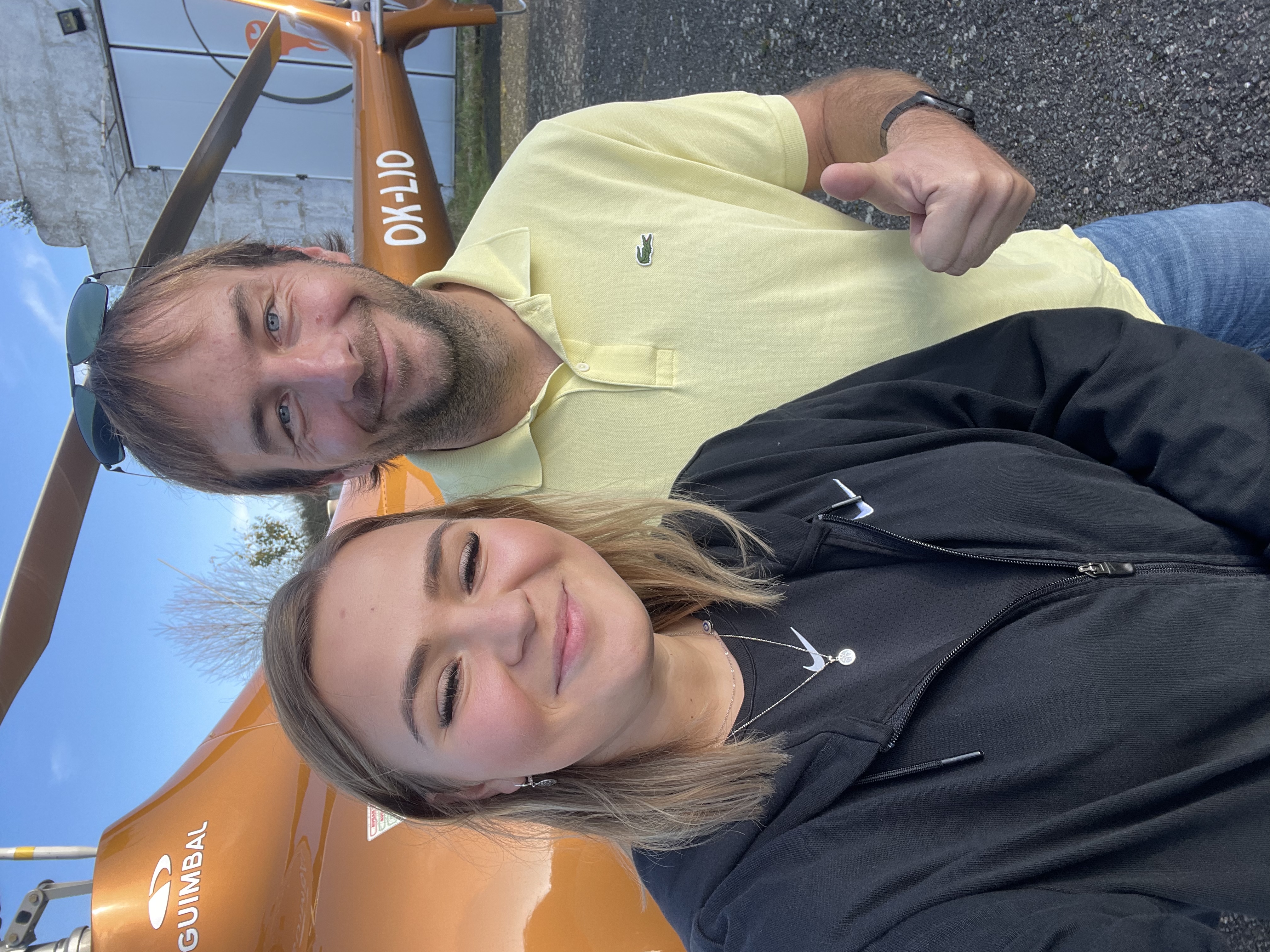 Dominika passed CPL(H) check ride