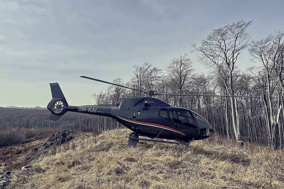 Favourite helicopter not only for private travelling