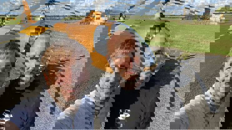 Completion of private pilot training